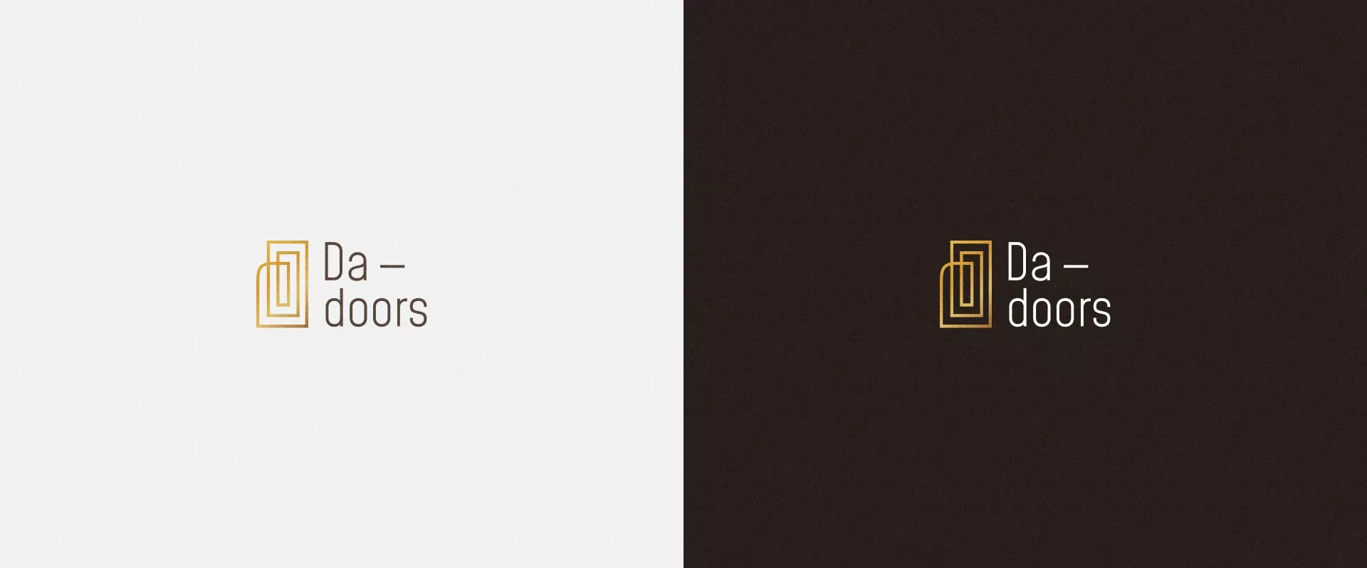 Разработка логотипа для компании «DA-DOORS» в Очёре
